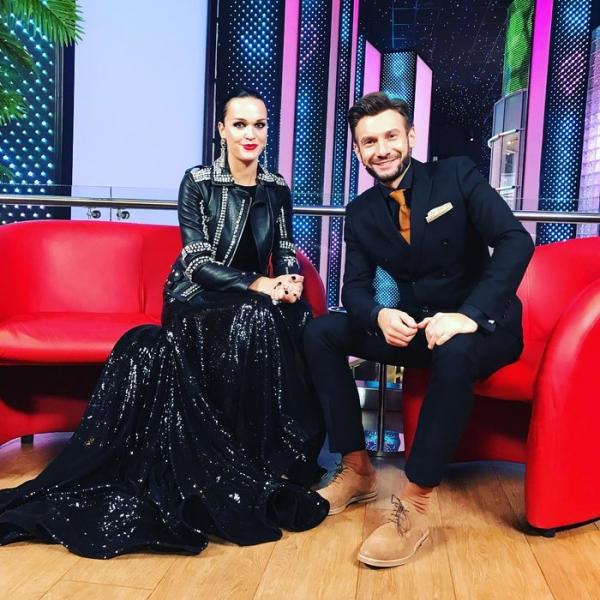 Андрей Разыграев и певица Слава