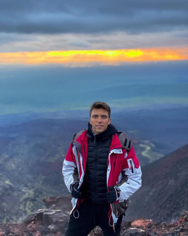 Артем Шалимов на Камчатке