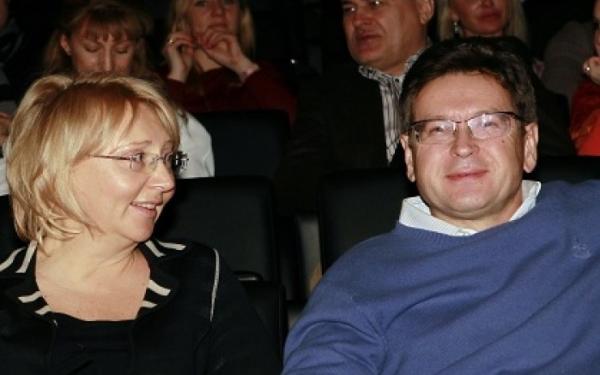 Сергей Медведев с женой Еленой