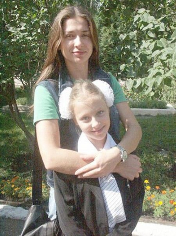 Мария Ситтель с дочерью Дашей