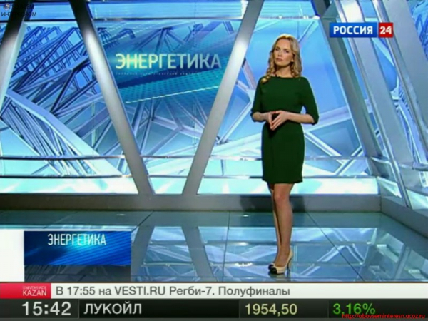 Ольга Башмарова в программе «Новости»