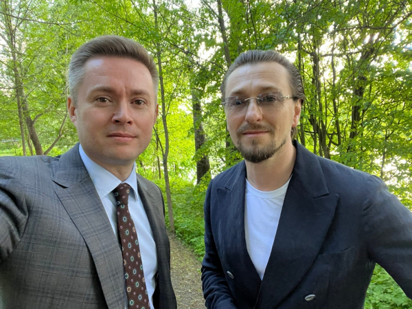 С Сергеем Безруковым