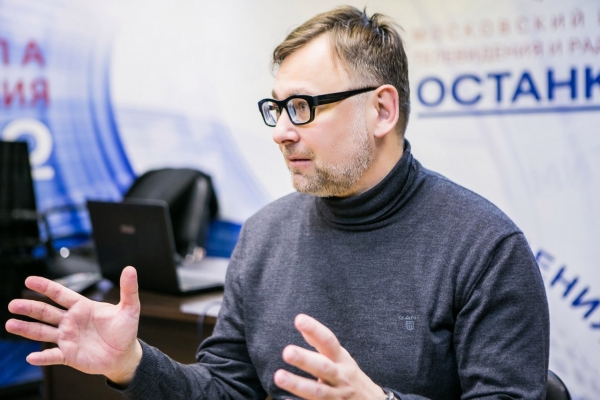 Вадим Тихомиров в студии «Останкино»