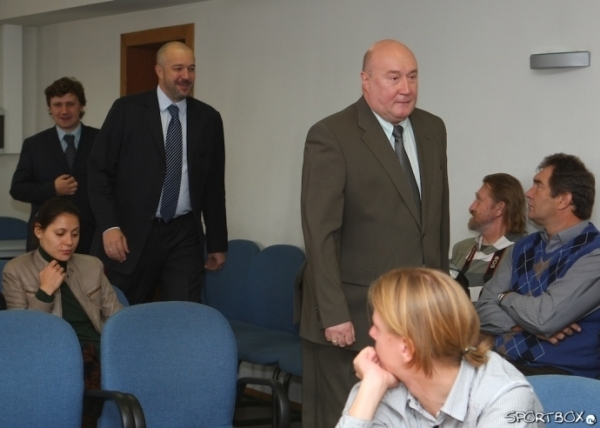 2009 год. На пресс-конференции, посявщенной подписанию договора между Российской Федерацией баскетбола и ТК «Спорт»
